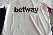 west ham away jersey BNWT