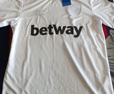 west ham away jersey BNWT