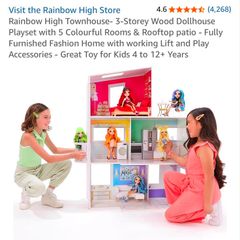 Rainbow High Doll House