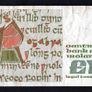 1979 Ireland IR1 Queen Medb (Maeve) Banknote Series B. Note issued 15/06/1979. Serial number AAB844395 Image 2