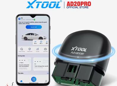 XTOOL Advancer AD20PRO OBD2 Bluetooth Scanner Full System Car Diagnostic Tool obd2 Scanner Oil Reset & Battery Tests Code Read