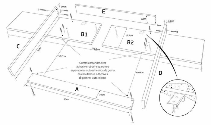 changing table attachment for Hemnes