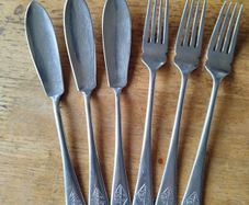 FW Woolworth Firth Staybrite Knifes And Forks
