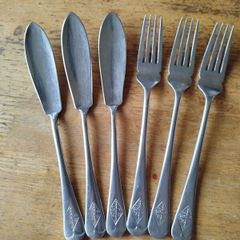 FW Woolworth Firth Staybrite Knifes And Forks