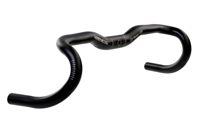 Gravel CX bike riser handlebar