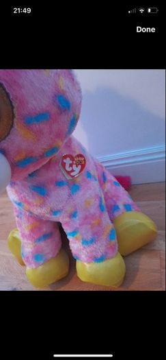 Ty xl unicorn plush