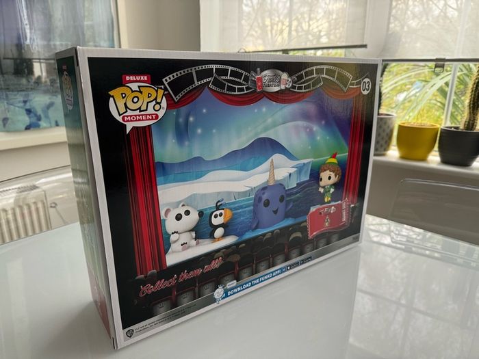 funko pop deluxe moment elf polar bear attic mpuffin