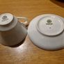 Vintage "Weimar" Germany Tea Cup and Saucer Image 2