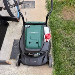 petrol lawnmower