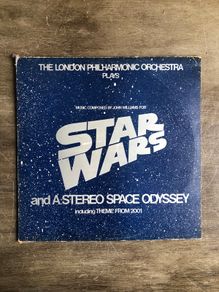 Vintage 1977 Vinyl Star Wars / A Stereo Space Odyssey