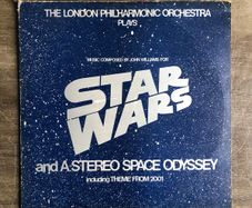 Vintage 1977 Vinyl Star Wars / A Stereo Space Odyssey