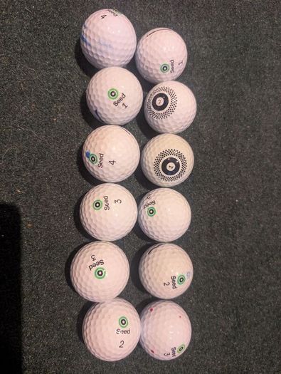 12 Seed Golf Balls