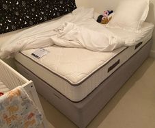 Bed and Mattress (King Size)