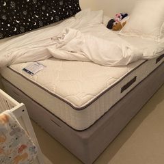 Bed and Mattress (King Size)