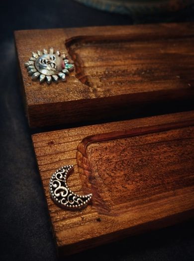 Handmade Dual incense holder