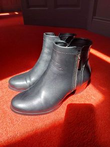 Black ankle boots
