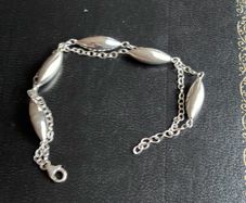 silver bracelet