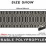 Laundry Runner Rug Non-slip 50x150cm Woven Runner Rug for Hallway Machine Washable (MULTIPLE COLOURS/SIZES) Image 5