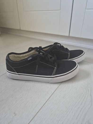 Vans Trainers- Black Canvas- Size EU37/ UK4.5