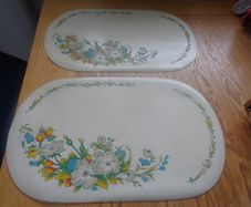 Vinyl Placemats x 2 for Sale