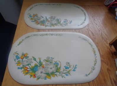 Vinyl Placemats x 2 for Sale