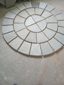 paving circular, rotunda