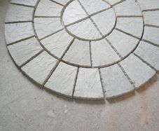paving circular, rotunda