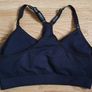2 For Sale - 5 euro each - 1 New with Tag - Both Size 40/42 -  Size 12 - A Navy Sports Bra - Removable Padded Cups - Read Carefully - # Image 2