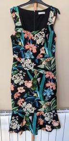 Tropical Print Dress
