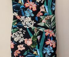 Tropical Print Dress
