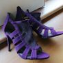 Women's Shoe's Purple Suede NWT SIZE 6 eur 39 Image 4