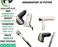 New Cobra 3DP Tour Grandsport 35 Putter / 34"