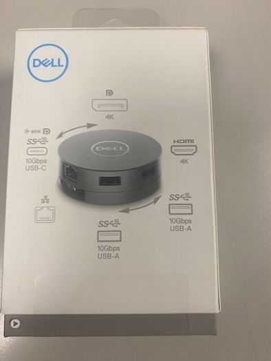 Dell 07mcf3 6 in 1 USB-C adaptor