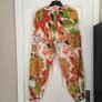 NEW Floral Harem pants, one size Image 6