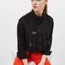 BERSHKA Black Military Style Buckle Detail Jacket! Image 3
