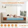 5FT King Size Mattress, 10 Inch 9 Zone Orthopedic Mattresses, King Mattress Gel Wave Memory Foam Pocket Sprung Hybrid Mattress for Pressure Relief Motion Isolation & Edge Support, 150x200x25cm Image 7