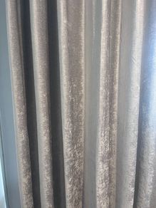 curtains and curtain pole