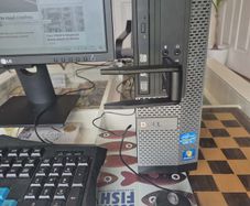 Desktop computer ready to go
