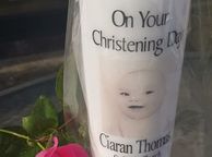 main image for ad Personalised christening candle