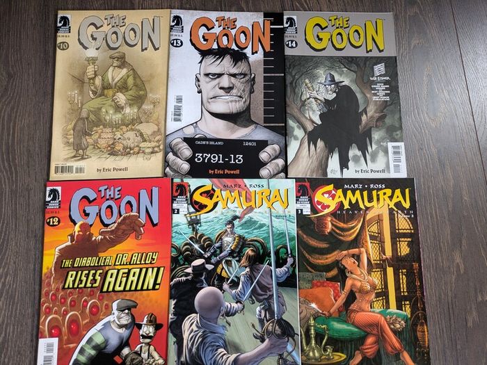 21 Various Dark Horse Comic Books The Goon Samurai