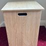 Oak Effect Blanket Box - Perfect Condition Image 4