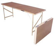 Wallpaper pasting table, foldable