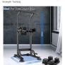 DH FitLife Power Tower | Pull-Up Bar & Dip Station (Like New!) Image 3