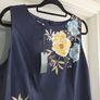 HOBBS Moira Navy & Yellow Dress Sz 16 UK - Bnwt Rrp 190 Image 7