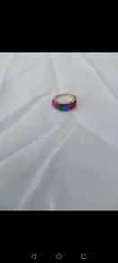 Multicolor costume ring s/m new
