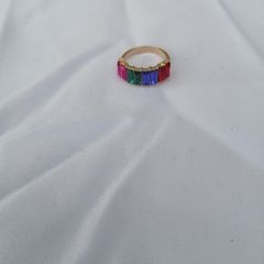 Multicolor costume ring s/m new