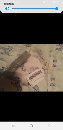 Zebra Print Top