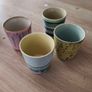 HKliving 70s ceramic coffee mugs Image 4