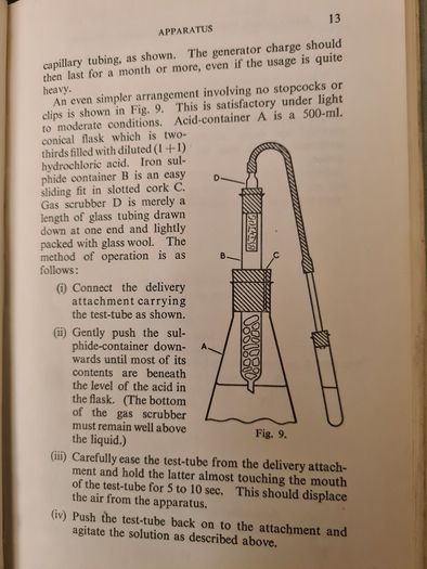 Small - Scale Inorganic Qualitative Analysis. Stock And Heath. University Tutorial Press. Hardback.