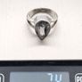 Vintage 925 Sterling Silver & Rutilated Quartz Ring Image 10